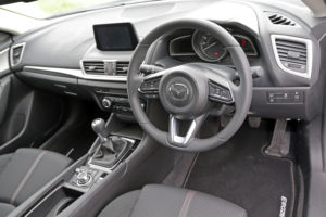 Mazda 3 cabin