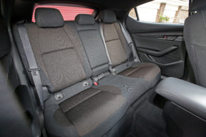 Mazda 3 rear seat